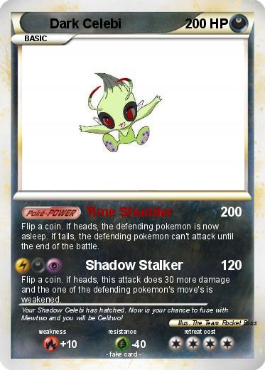 Pokemon Dark Celebi