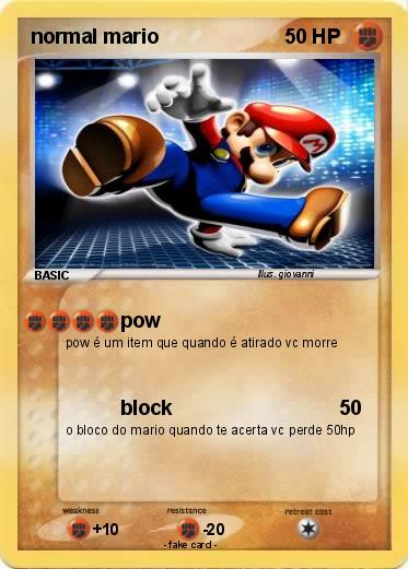 Pokemon normal mario