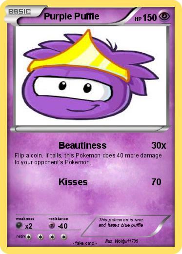 Pokemon Purple Puffle