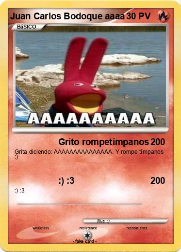 Pokemon Juan Carlos Bodoque aaaa