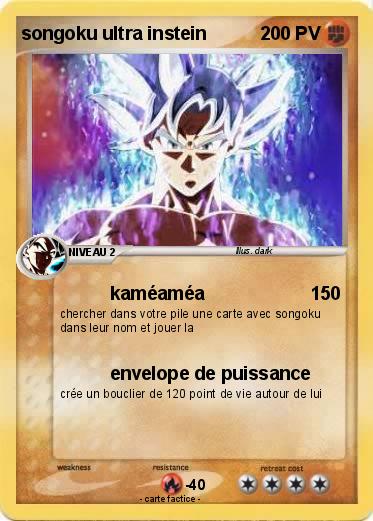 Pokemon songoku ultra instein