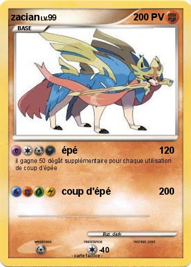 Pokemon zacian