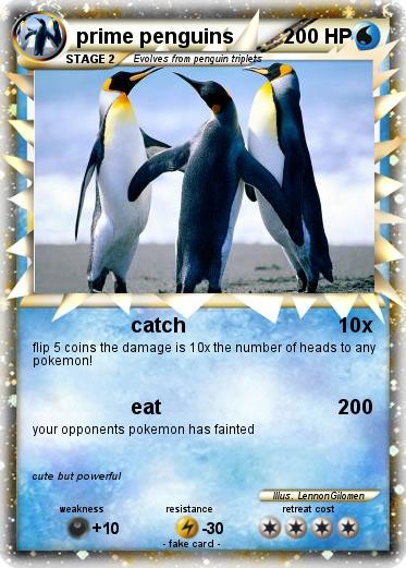 Pokemon prime penguins