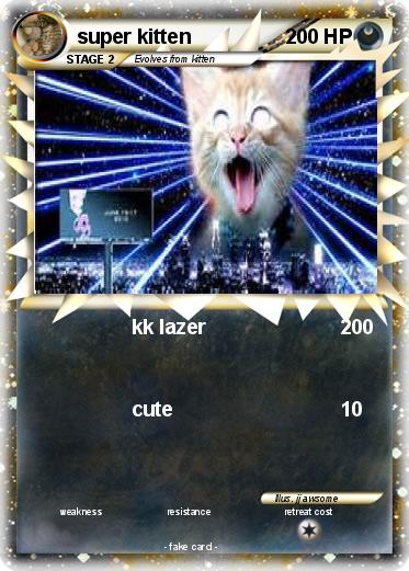 Pokemon super kitten