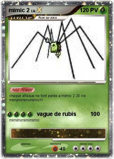 Pokemon mimic 2