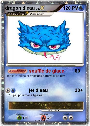 Pokemon dragon d'eau