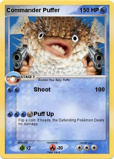 Pokemon Commander Puffer