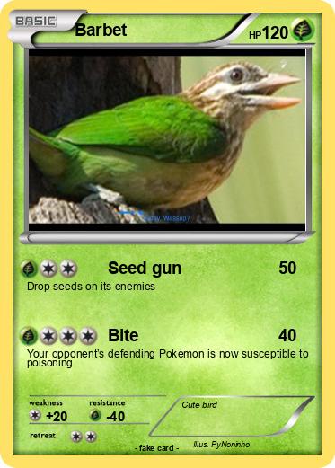 Pokemon Barbet