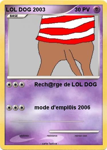 Pokemon LOL DOG 2003