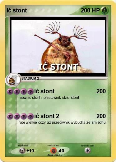 Pokemon ić stont