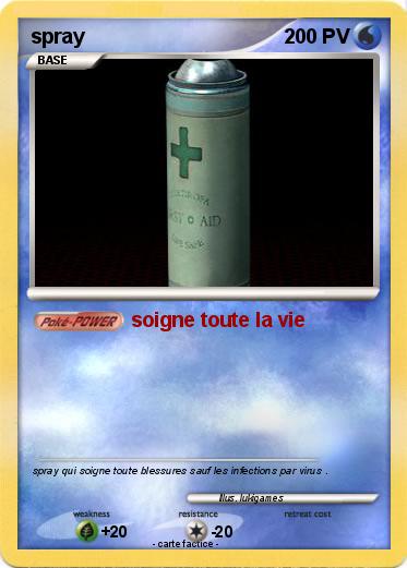 Pokemon spray