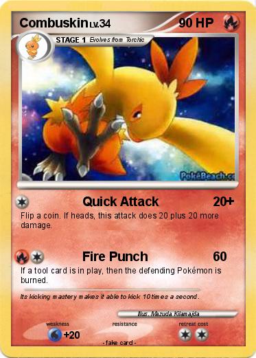 Pokemon Combuskin