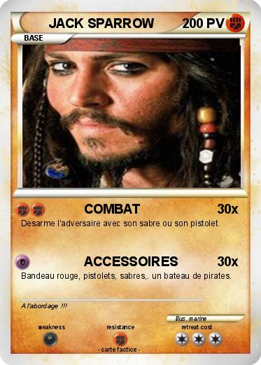 Pokemon JACK SPARROW