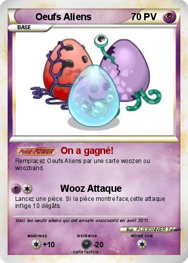 Pokemon Oeufs Aliens
