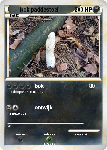 Pokemon bok paddestoel