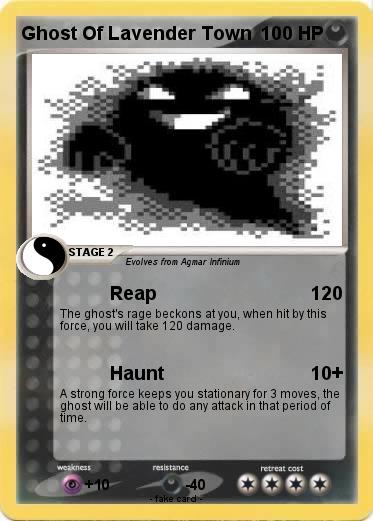 Pokemon Ghost Of Lavender Town