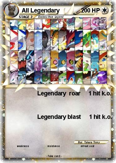 Pokemon All Legendary