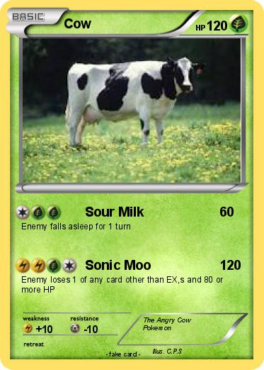 Pokemon Cow