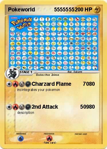 Pokemon Pokeworld             5555555