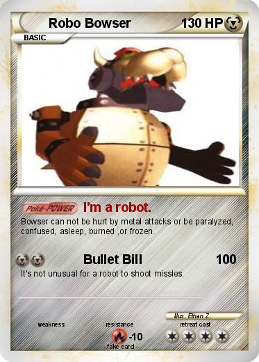Pokemon Robo Bowser