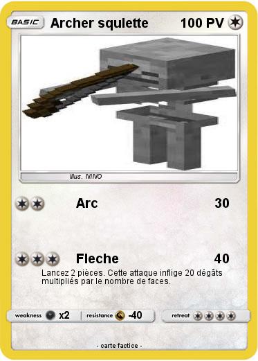 Pokemon Archer squlette