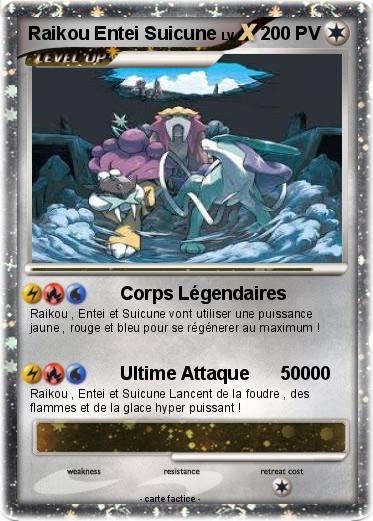 Pokemon Raikou Entei Suicune