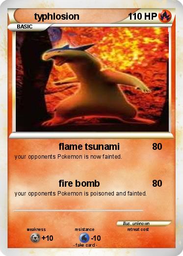 Pokemon typhlosion
