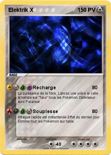Pokemon Elektrik X