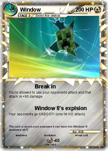 Pokemon Window