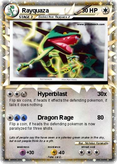 Pokemon Rayquaza