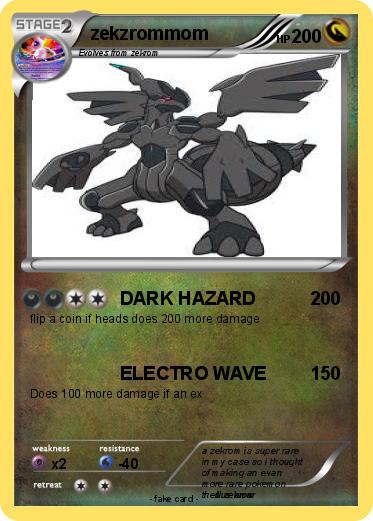Pokemon zekzrommom