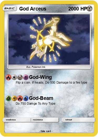 Pokemon God Arceus