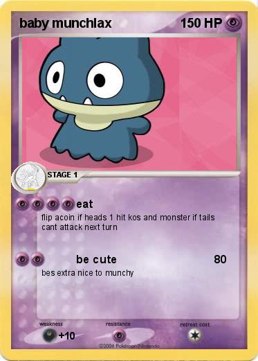 Pokemon baby munchlax