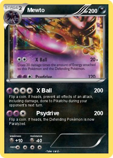 Pokemon Mewto
