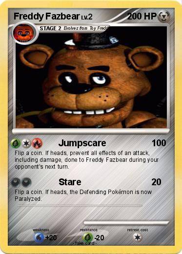 Pokemon Freddy Fazbear