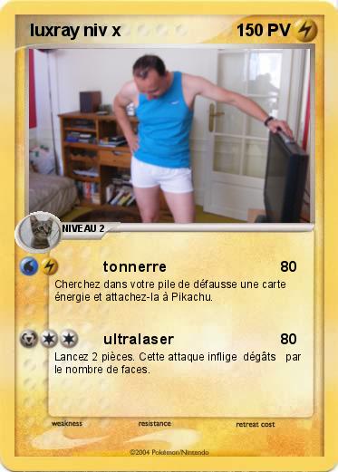 Pokemon  luxray niv x