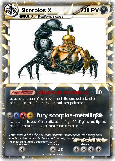Pokemon Scorpios X