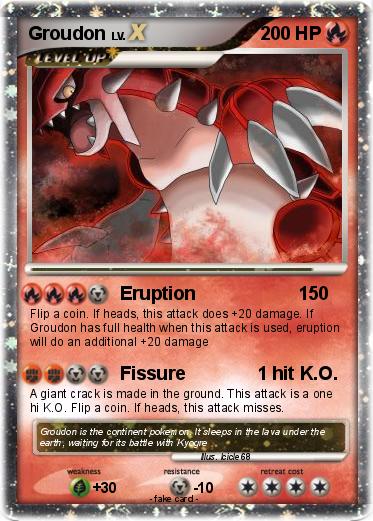Pokemon Groudon