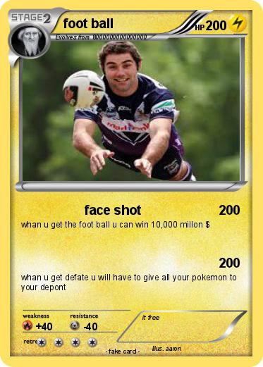 Pokemon foot ball