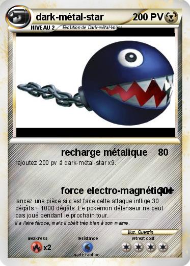 Pokemon dark-métal-star