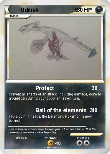 Pokemon Udilisk                        5