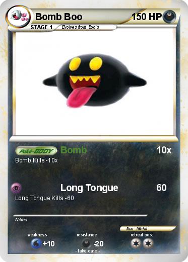 Pokemon Bomb Boo