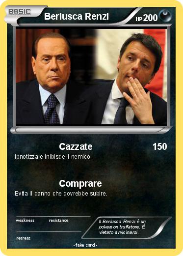Pokemon Berlusca Renzi
