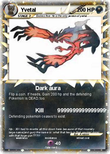 Pokemon Yvetal
