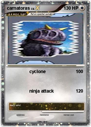 Pokemon carnatoras