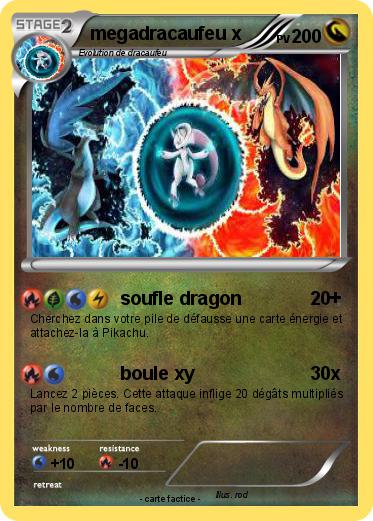 Pokemon megadracaufeu x