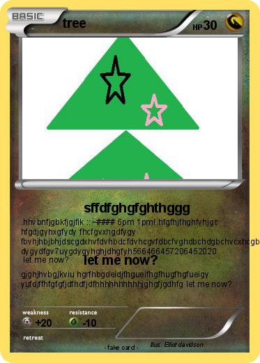 Pokemon tree