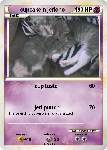 Pokemon cupcake n jericho