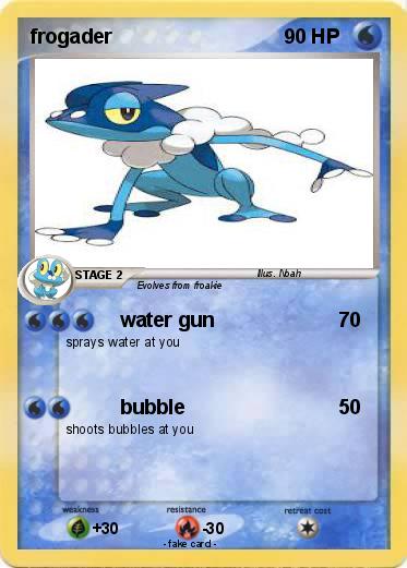 Pokemon frogader