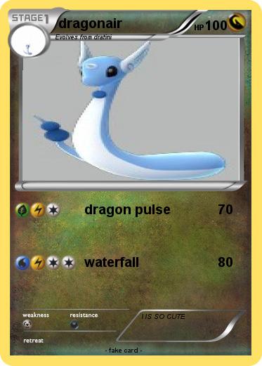 Pokemon dragonair